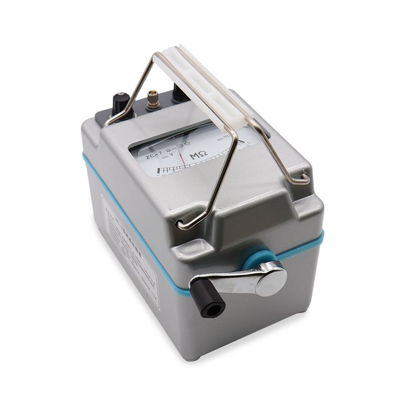 上海六表厂梅格ZC-7兆欧表0V1000V00V高压摇表绝缘电阻测试仪