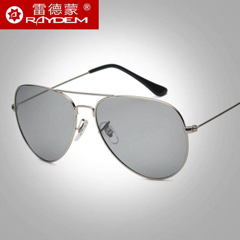 日夜两用变色偏光太阳镜男士太阳眼镜女夜视镜开车专用夜间驾驶眼