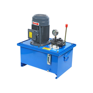 液压泵站油箱液压站系统总成油缸齿轮泵站液压机定制380V手动阀