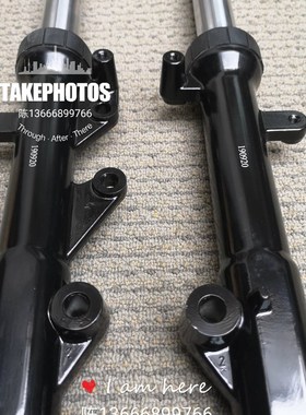 林海劲战三代目前减震避震器前叉右卡钳大辐射转接码260原装33芯