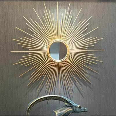 欧式创意铁艺壁饰壁挂太阳眼镜家居客厅背景墙面装饰品立体壁饰挂