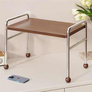 印表机放置柜桌面电脑影印机支架办公室工位增高分层整理置物架子