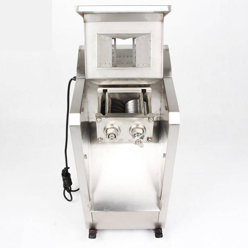 正元切片机商用ZY-5不锈钢强力大功率电动切肉切菜碎肉机肉铺用