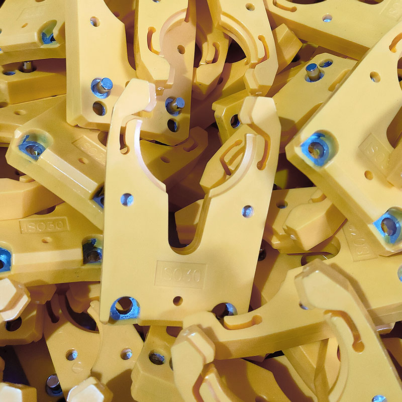 雕刻机自动换刀架ISO30卡爪刀库刀夹子加工中心配件直排换刀配件