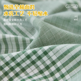 全棉水洗棉床笠单件学生宿舍单人90x190薄床垫套纯棉床套罩80x190