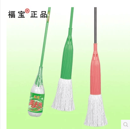 福宝拧水拖把家用圆头免手洗懒人挤水棉地拖墩布水桶厨房清洁工具