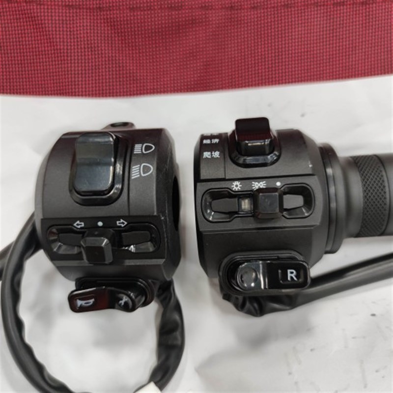 深远T90二代三代把座开关转速把大灯开关喇叭R档把座开关组合