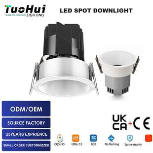 Anti Glare Downlight全光谱防眩射灯轻奢家用卧室无主灯照明射灯