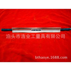 DING ZUO 425 铸铁三棱尺 工具钢三棱检验平尺 硬度HRC58°-62°