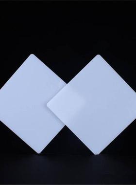 厂家供应耐力板乳白色PC单面磨砂光扩散板亚克力扩散均光板耐力板