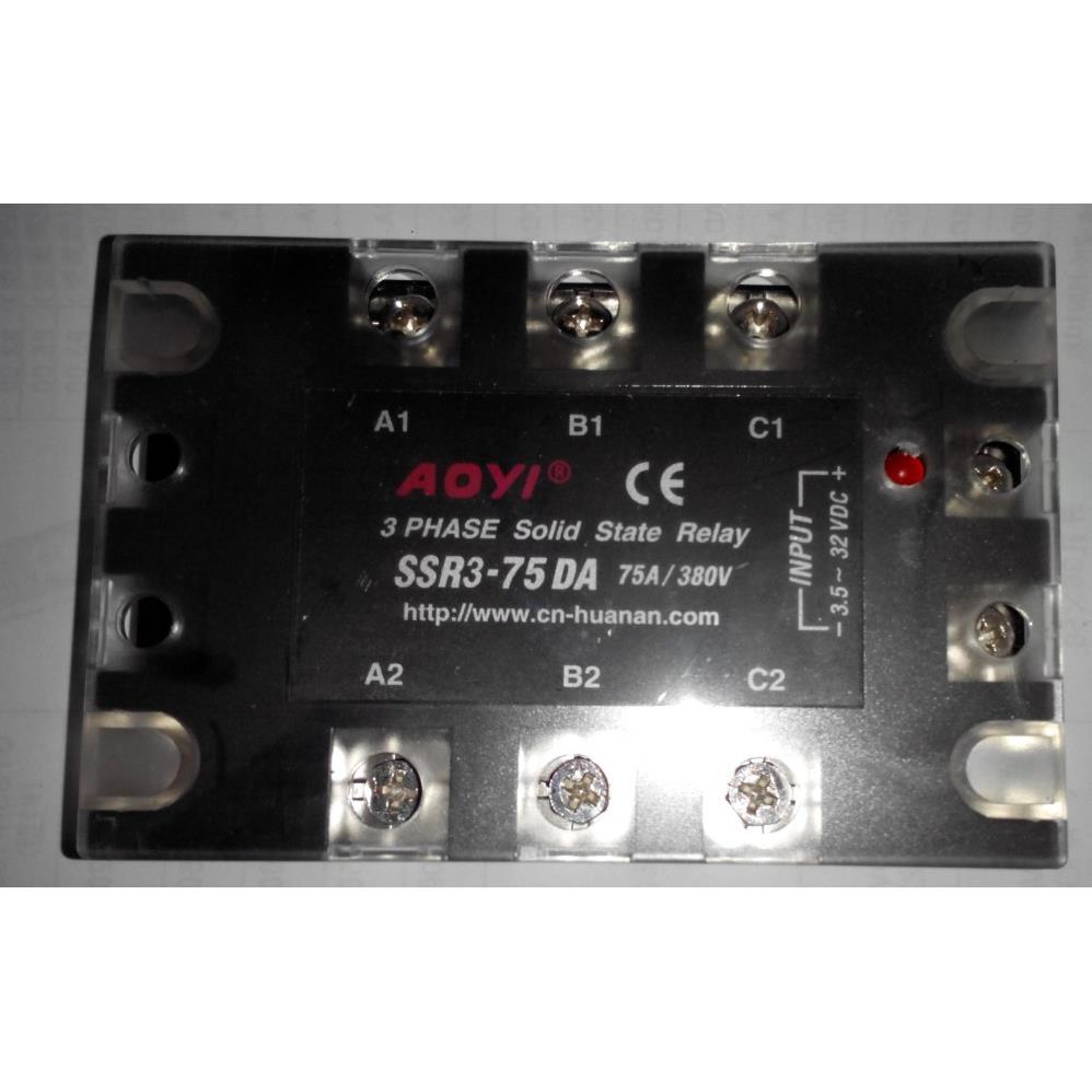 厂家直销 SSR3-75DA 三相固态继电器 固态继电器