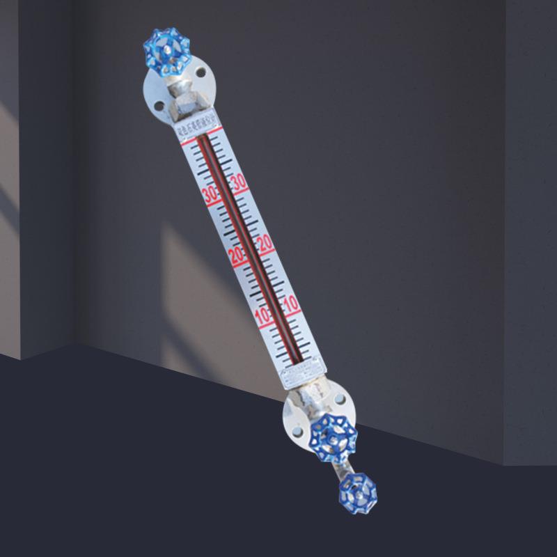 石英管双色水位计高温高压双色石英管液位计LED带光源锅炉B49H-25