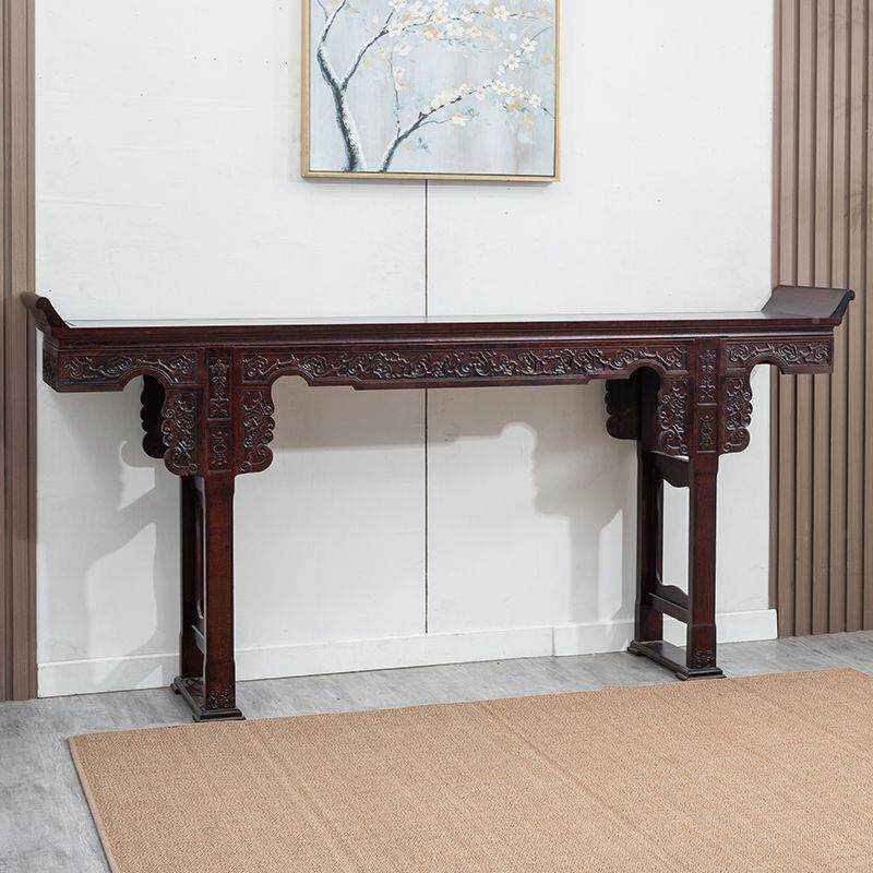 仿古农村堂屋客厅桌中中堂条案新式玄仙关实木供桌八香LVZ案家用