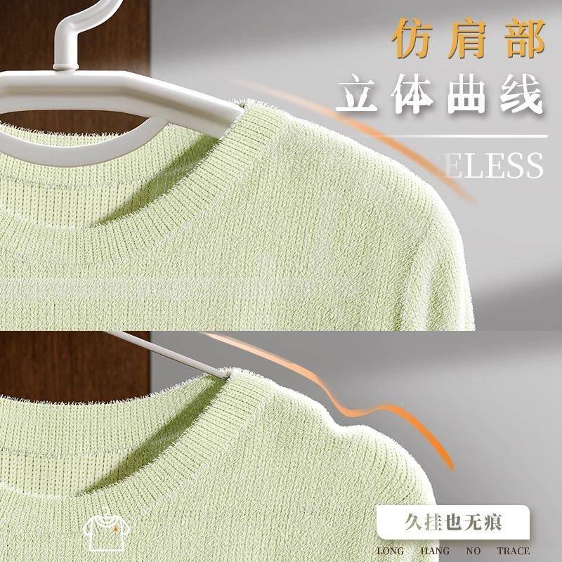 收纳包邮晾ltao1007服防滑衣衣架衣撑子质挂防品德用子肩无痕角晾
