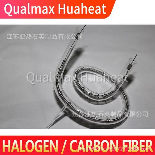 145带线异形碘钨灯素卤灯卤热钨灯卤素管石英灯红外线透明加管