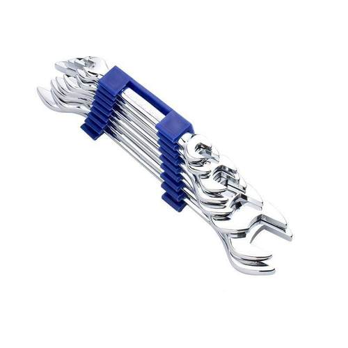 开口扳手一套8件套25装双头呆板手组合盒装8-1012-1417-1922-24