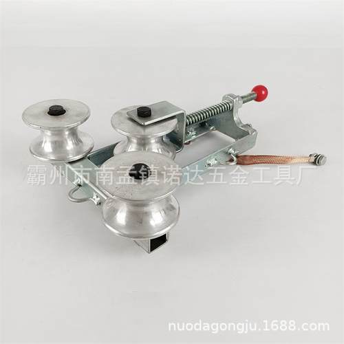 接地滑轮滑车电HIQ力施工去线静电地针轮导线接保护滑轮铝放滑轮