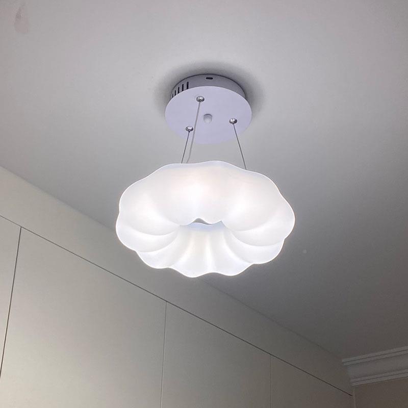 客厅吸DF-9502顶L灯餐圆形红云朵服装店儿网童房ED卧室创意南瓜厅