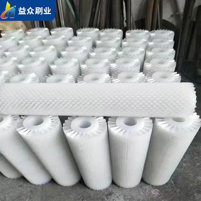 工190业刷辊猪筒刷小型机械毛刷辊鬃毛刷轮清滚洗除尘抛光毛刷辊