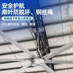 7米3降工业大风扇通厂房车间商超篮球馆仓库风温磁工无品牌/业大