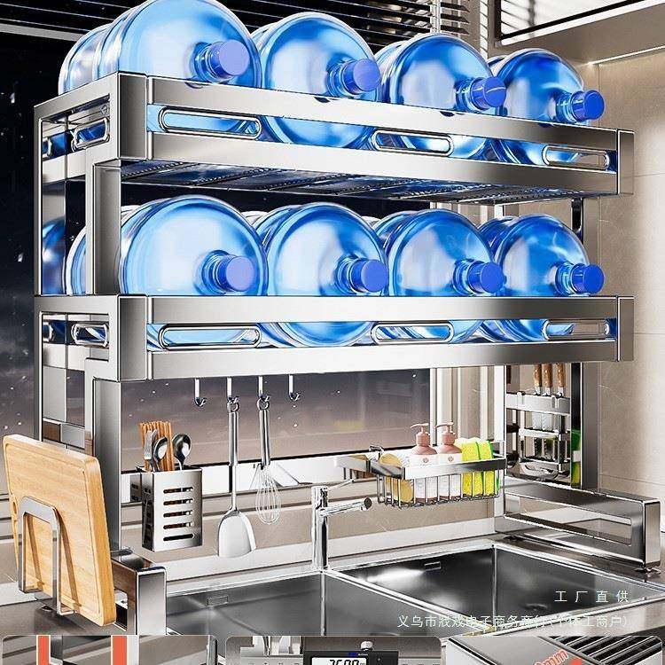 放水多功能洗碗架F889898M槽30池4不锈钢碗盘水厨房水槽置物架收,厨房/烹饪用具,抹布架/厨房清洁收纳架,淘宝优惠券,粉丝福利购,淘宝优惠卷