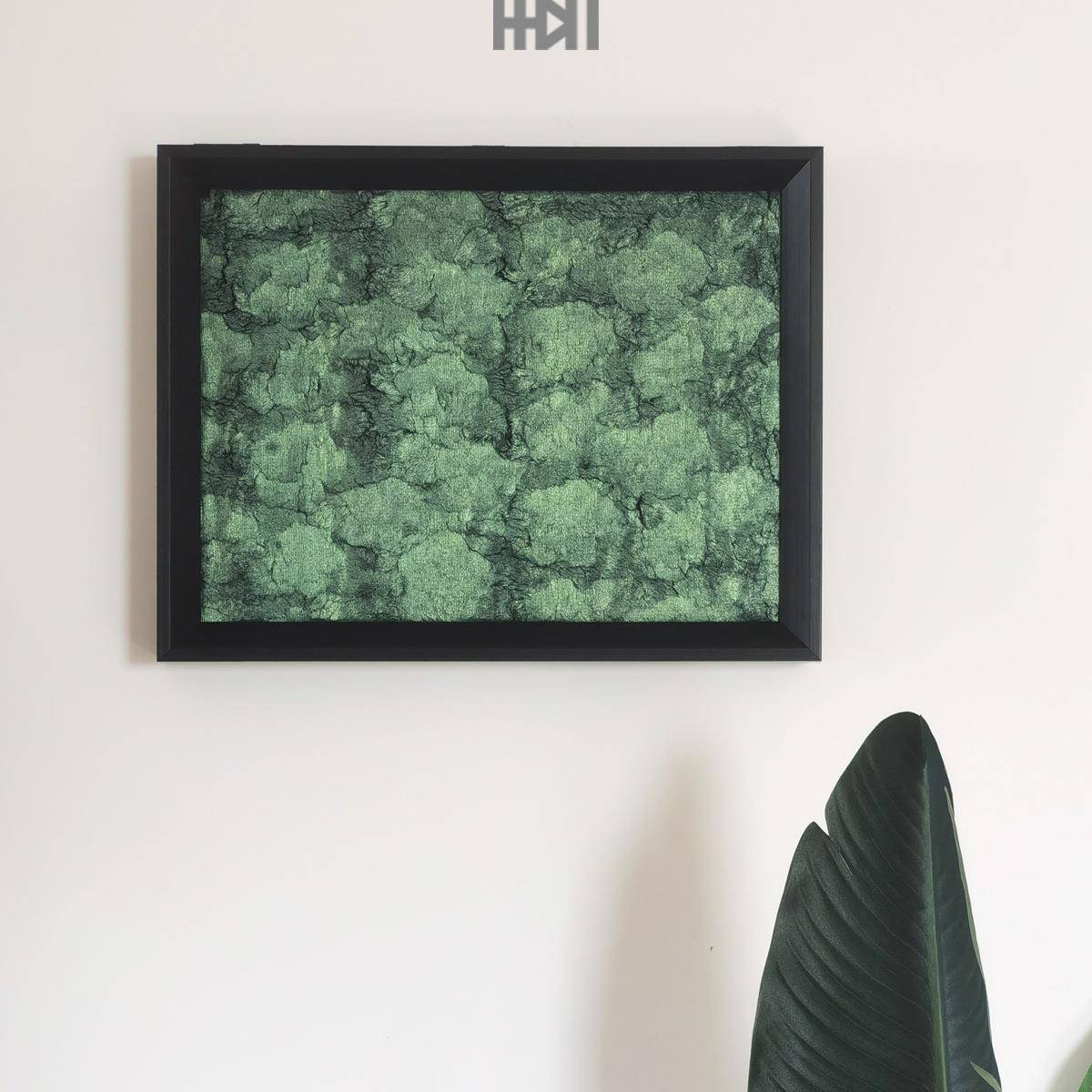 电表箱表盒二遮挡轻奢F979HTTJ立体简绒布烫金装饰画十四节气挂画