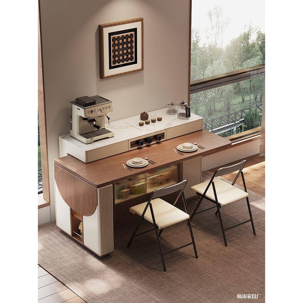 小户型实木旋转多功能岩板导倒岛台可伸缩折叠餐桌餐边柜一体家用,玩具/童车/益智/积木/模型,垂直悬浮玩具,淘宝优惠券,粉丝福利购,淘宝优惠卷