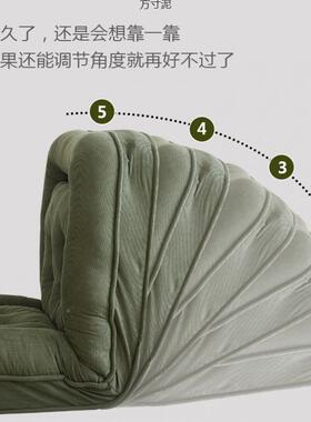 懒人沙发人类窝沙红发床折叠阳FYR台单狗人双人房间大榻卧室网榻