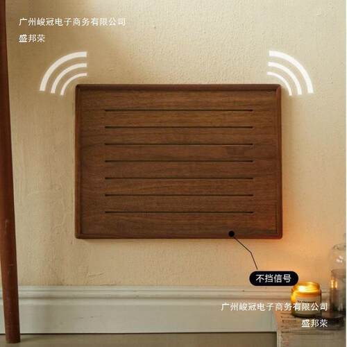 工厂直销遮挡电表装饰画胡桃箱木网弱电板多盖媒sdmbadfw体箱挂画