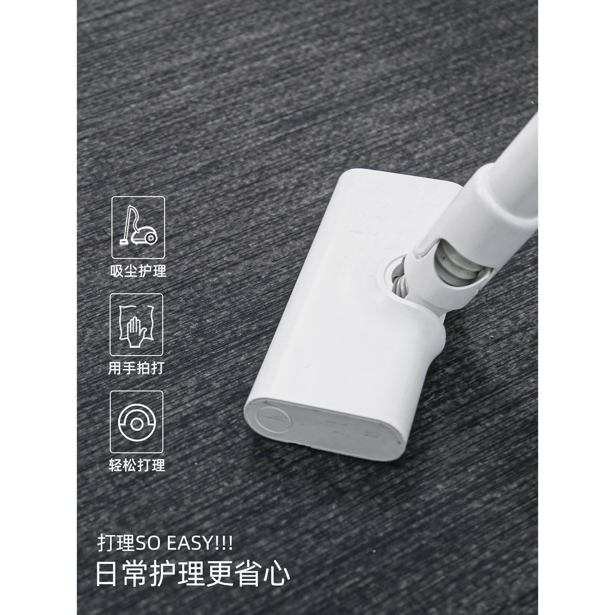 纯色客厅地室毯擦免可沙发茶Fhmgghrx几毯卧轻洗奢家用摄影棚隔音