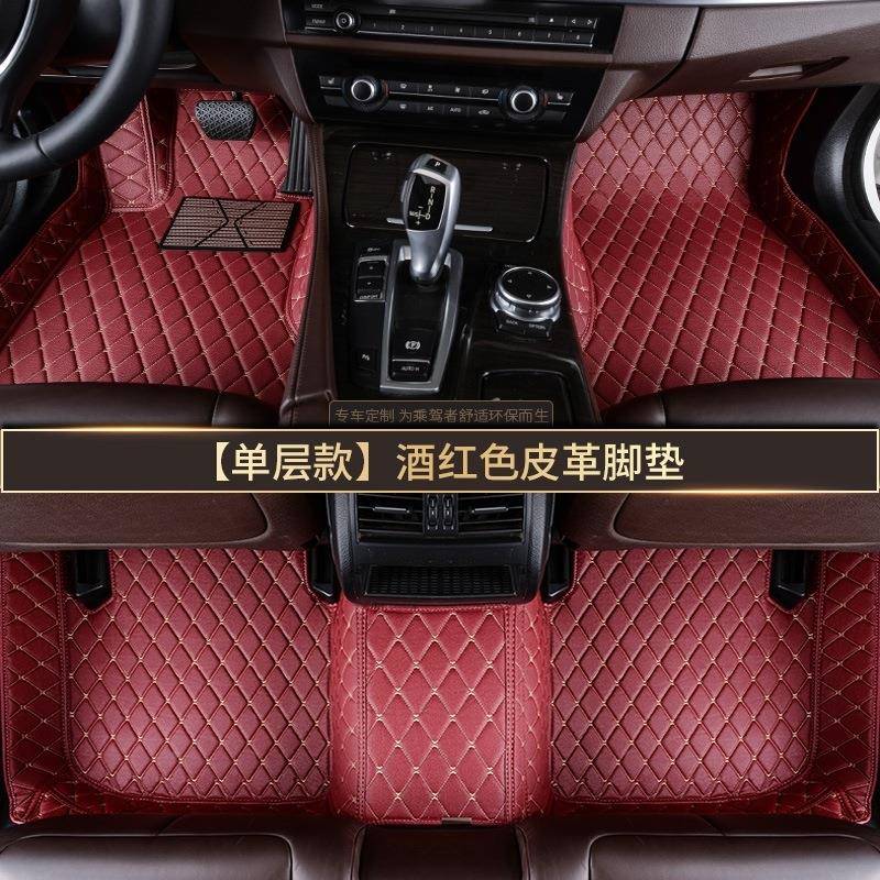 1611T819.新款大7众POLO汽车脚垫11-15年1.4382专用全包围丝圈15L