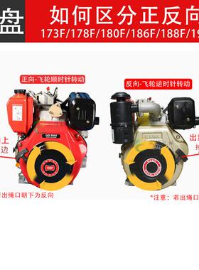 风冷单缸柴油7机OLM启动马达起配件12v/181921818动6FA发电机微8