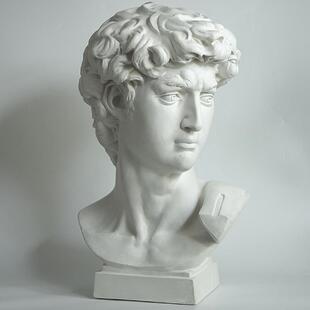 件大卫石膏雕像素描几何体塑静物美术教具摄影道装具OVH摆套阿格