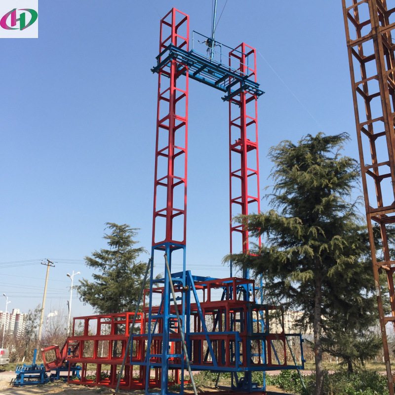 高空吊篮提升货梯SSE型1.6t建筑材料货物外架升降机龙门架升降机