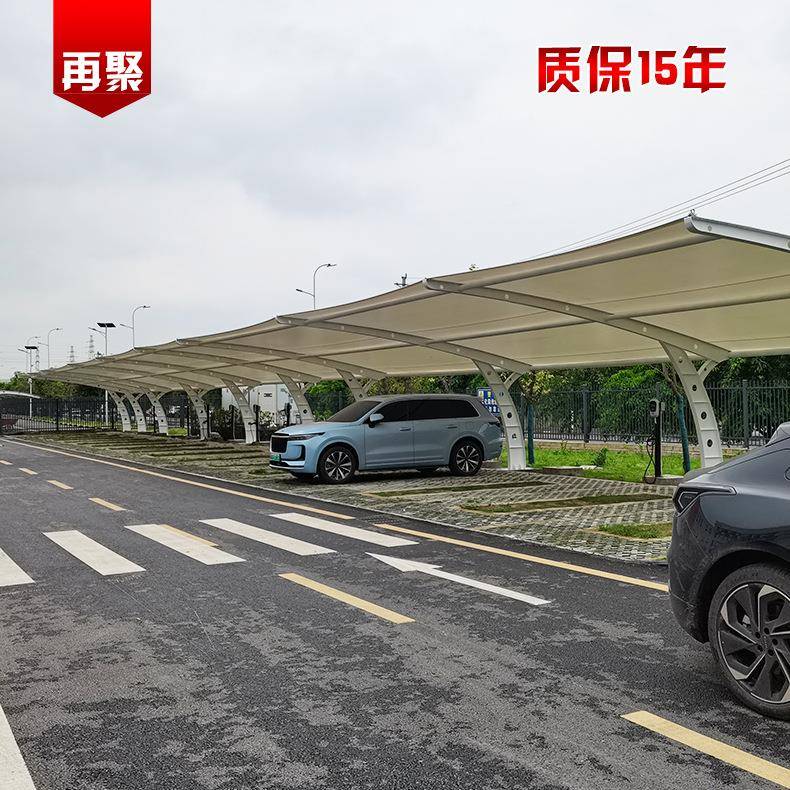 重庆张拉张结20191231构厂构家承接重庆拉膜膜结遮阳棚工程膜结构