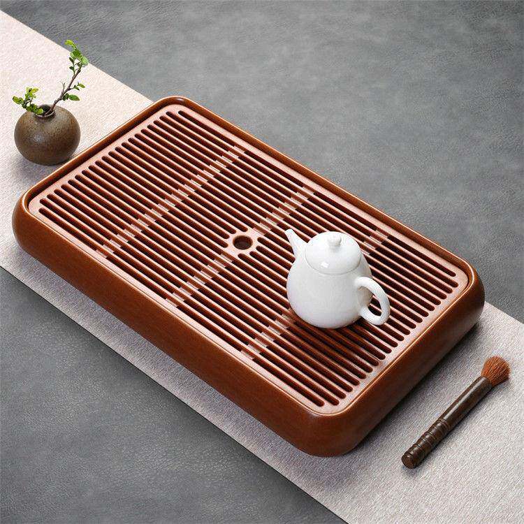 德国电木盘密度料棉水纱板储式干泡台茶素胚家用茶海中式F96555JS - 实物图