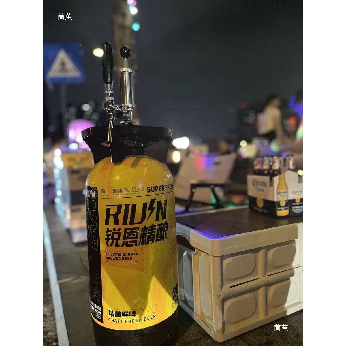 户外简板276啤式扎桶打酒器精酿打器啤酒酒打酒器易打酒器太空桶