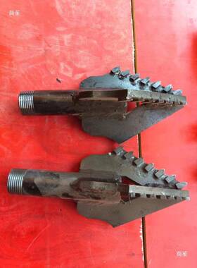 井机钻两叶头三叶五叶合金层钻井小型家用钻头泥沙SSC钻头三打翼