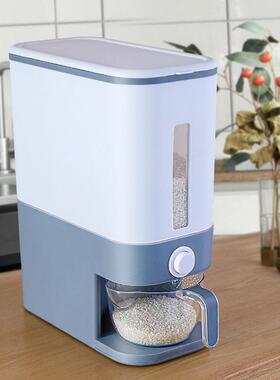 厨房家用米FXI收纳盒大米面粉储蓄防潮大容桶量收收罐纳桶食材纳