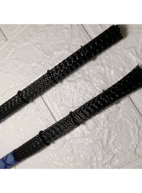 箱鼓刷 止滑柄黑色尼龙曲丝卡洪鼓刷直销塑料丝刷PP束棒