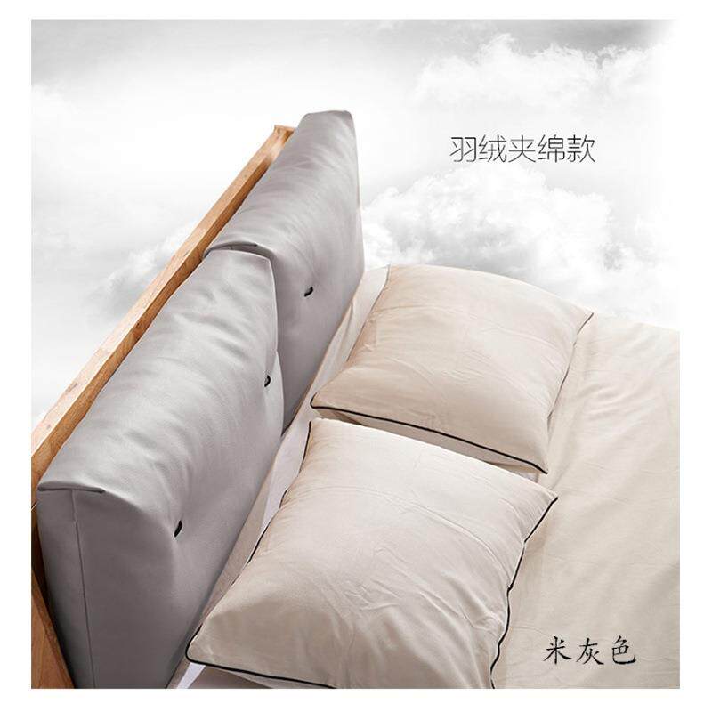 lkp羽皮绒夹床头靠沙发靠5856821背榻榻米软包大垫靠枕日式棉可