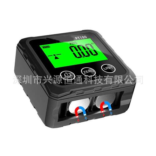 PT80/PGTXT1811精度数显倾角仪盒电子角度尺带磁角度仪水高平仪