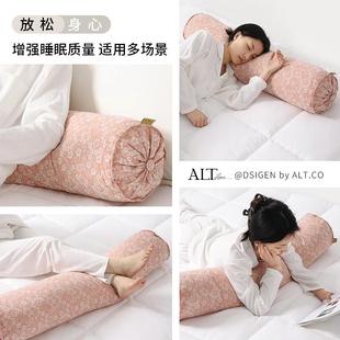 夏季 睡觉抱侧枕女生棉怀孕妇FS759051夹腿睡长条枕头床上垫可靠拆