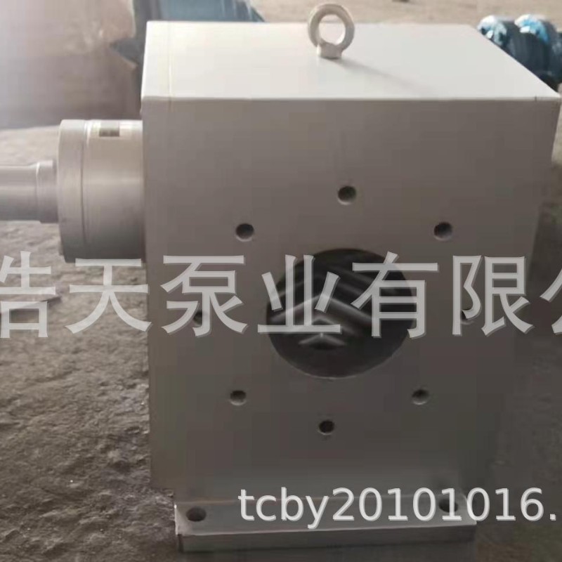 高温高压齿轮泵RY1000 化纤 熔喷布齿轮泵 沥青 粘油 树脂齿轮泵