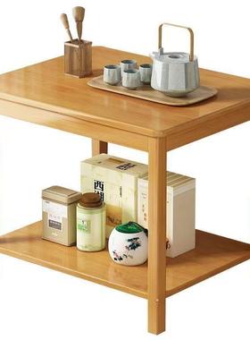 落沙发边桌实木茶客厅角水小方桌几茶具小cp#56033桌子家用茶桌子