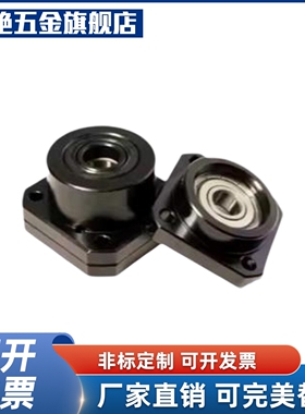 圆法兰丝杠支座组件支撑侧 LEB01 11-6-8-10-12-15-20-25-30