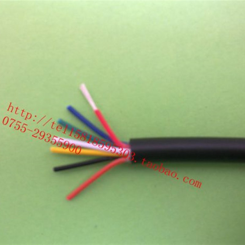 UL2 2WG 2 3  5  7 8 9 10芯柔软护线  耐弯曲耐折线