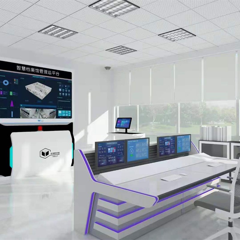 密集架档案室密集柜移动手摇式RFID智能密集架联网手动电动档案柜