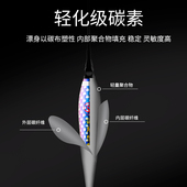 碳素电子漂日夜两用硬尾夜光漂重力感应咬钩变色鱼漂大物夜钓浮漂