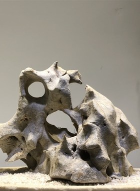 太湖石观赏石天然原石奇石鱼缸摆件假山石头景观石盆景园林灵璧石